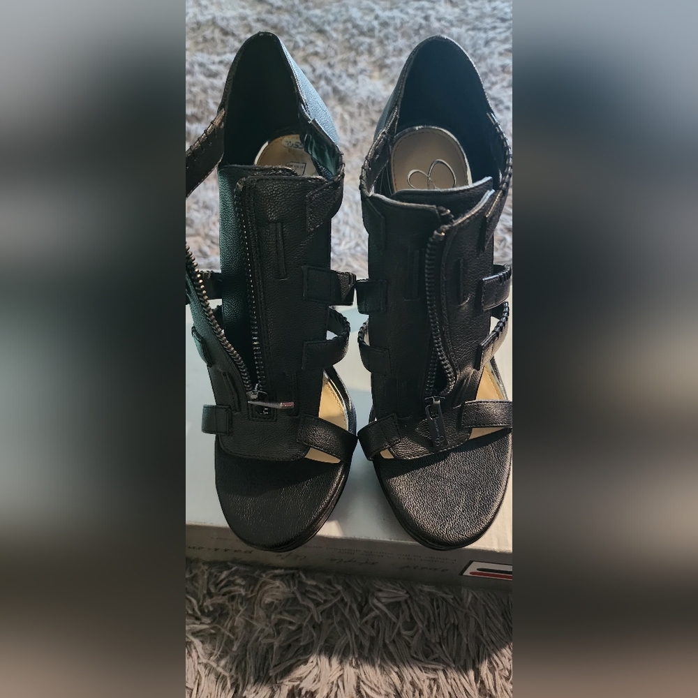 Black Women's Sandals high heels